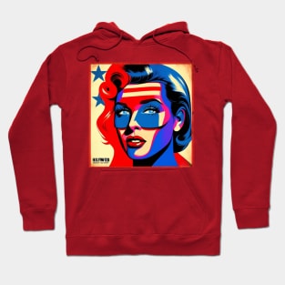 4th of July Patriotic Album Cover Hoodie